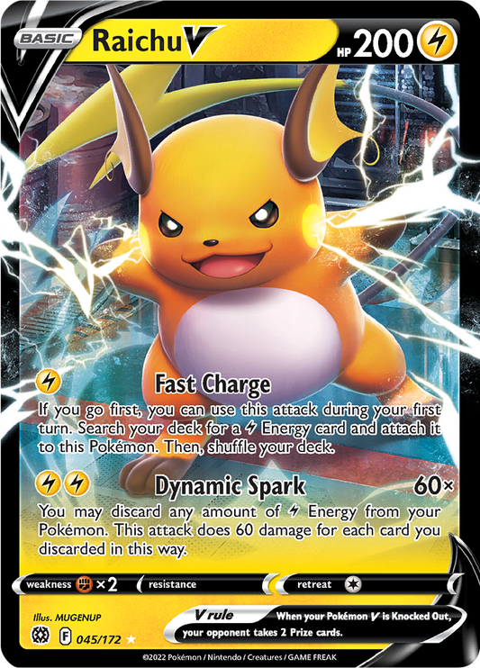 Raichu V - 045/172 - Ultra Rare