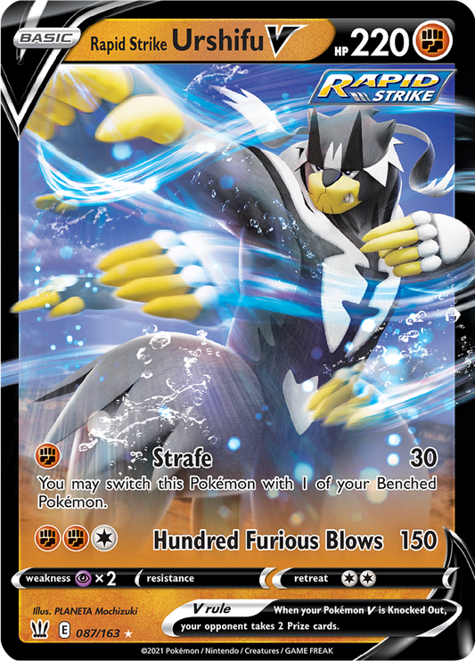 Rapid Strike Urshifu V - 087/163 - Ultra Rare