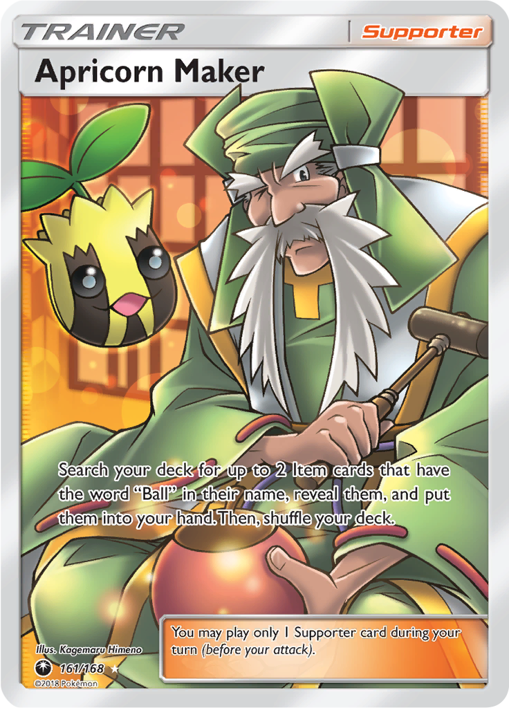 Apricorn Maker - 161/168 - Full Art Ultra Rare (Español)