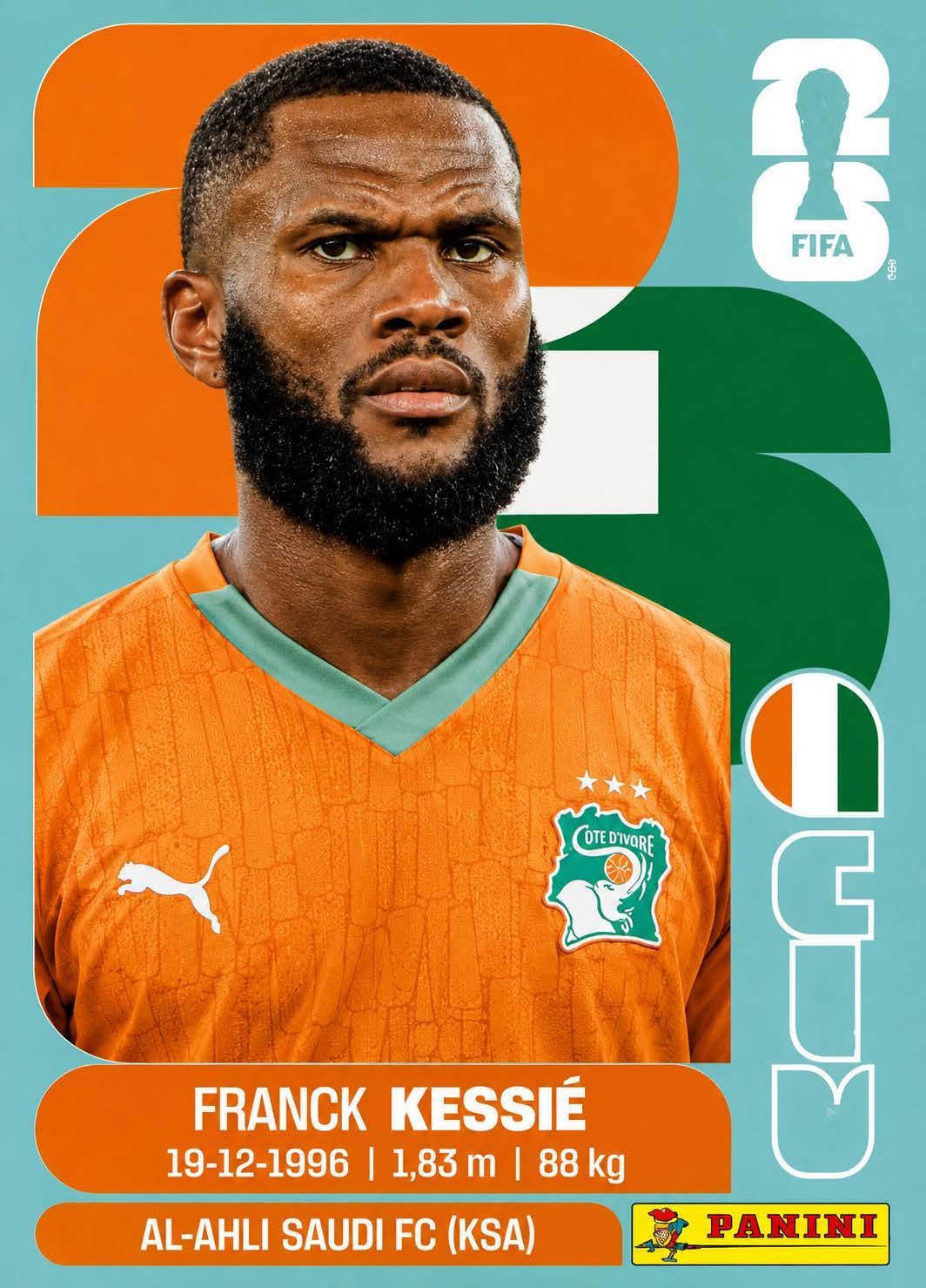 Franck Kessie - Costa de Marfil - CIV10