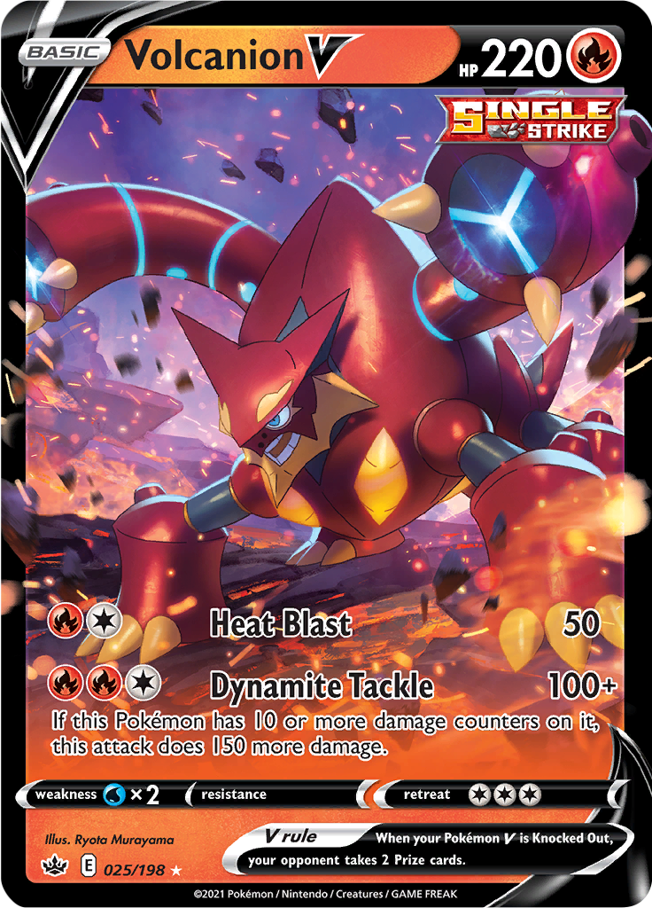 Volcanion V - 025/198 - Ultra Rare