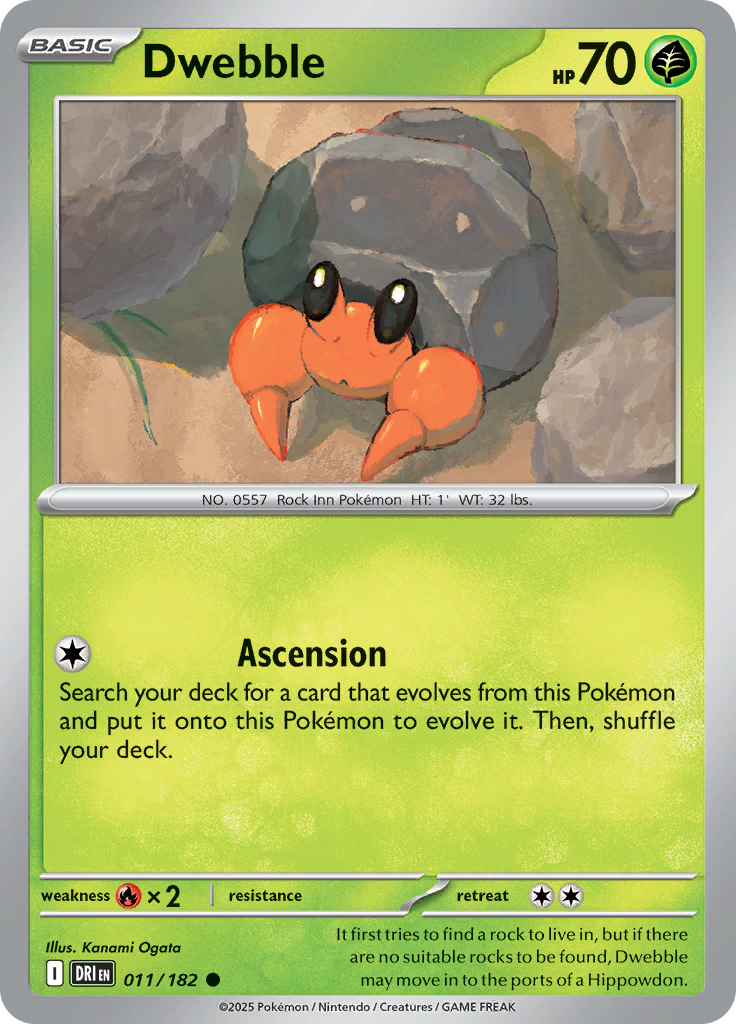 Dwebble - 011/182 - Common