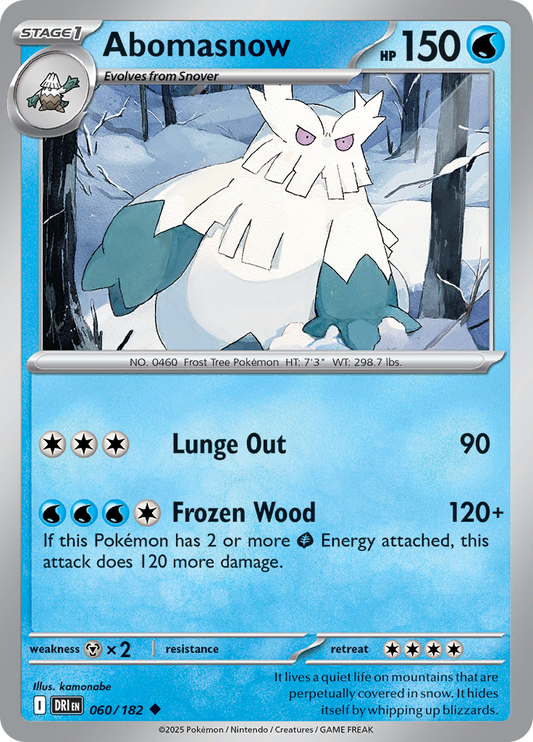 Abomasnow - 060/182 - Uncommon