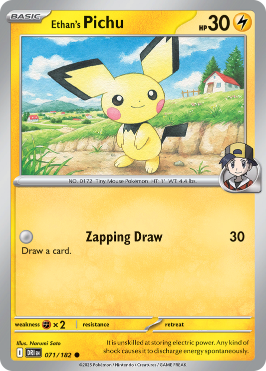 Ethan's Pichu - 071/182 - Common