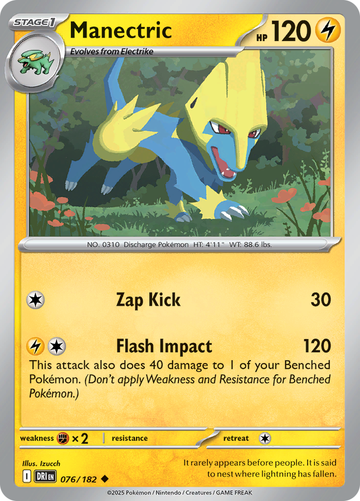 Manectric - 076/182 - Uncommon