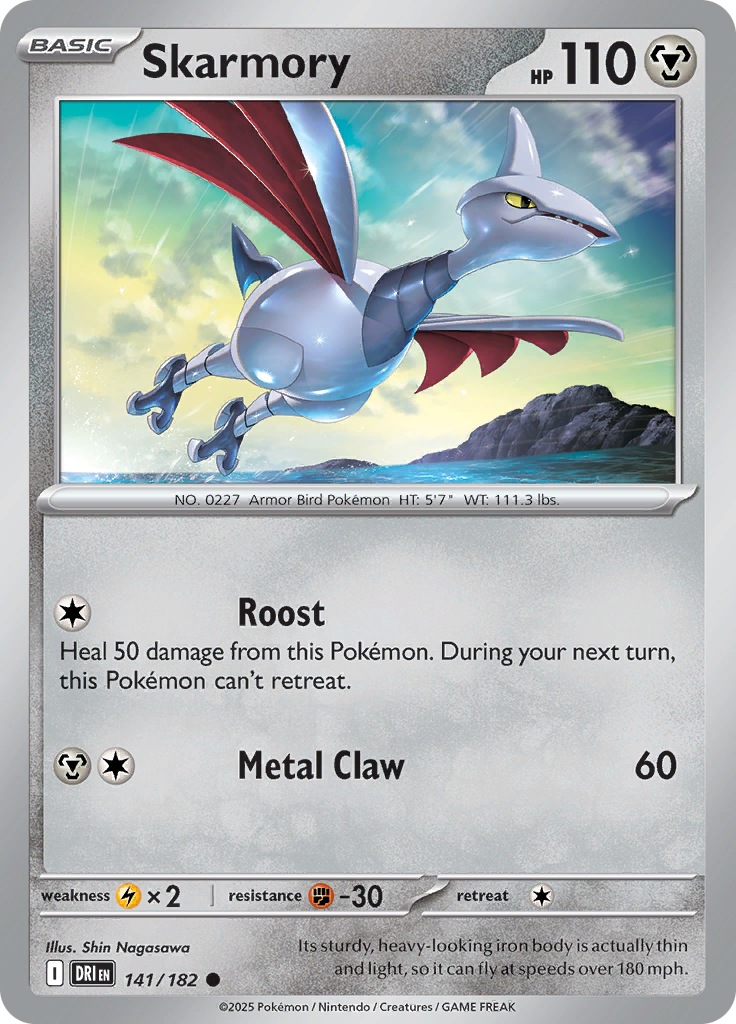 Skarmory - 141/182 - Common