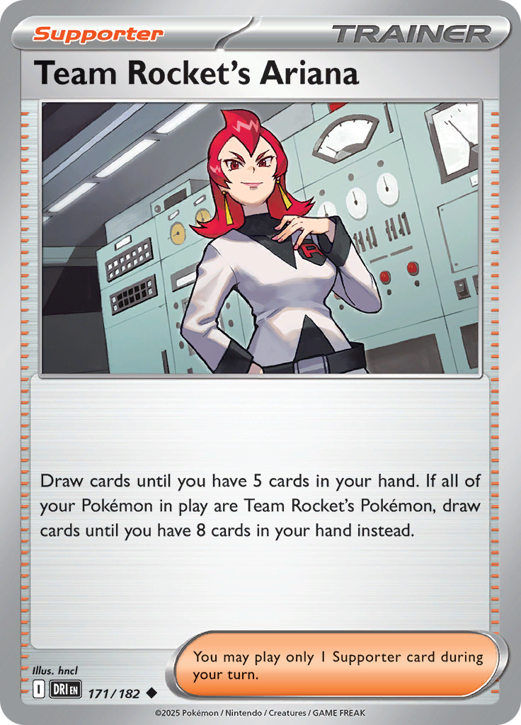 Team Rocket's Ariana - 171/182 - Uncommon (Español LA)