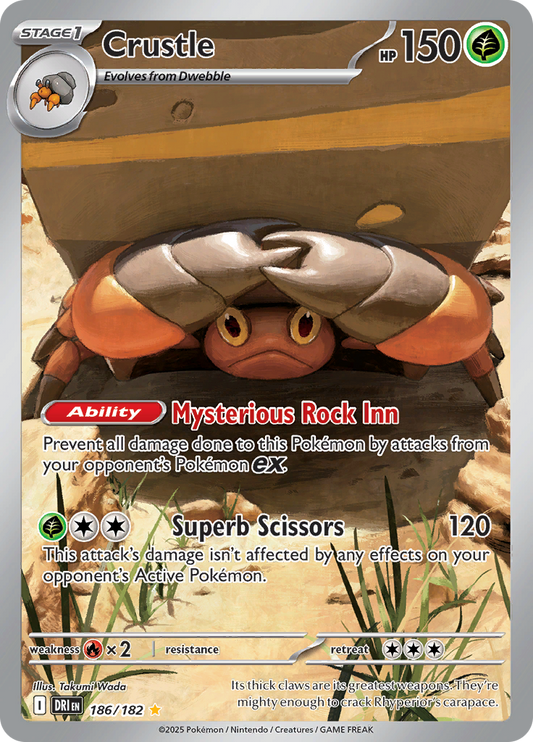 Crustle - 186/182 - Illustration Rare