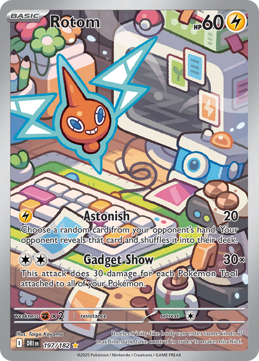 Rotom - 197/182 - Illustration Rare