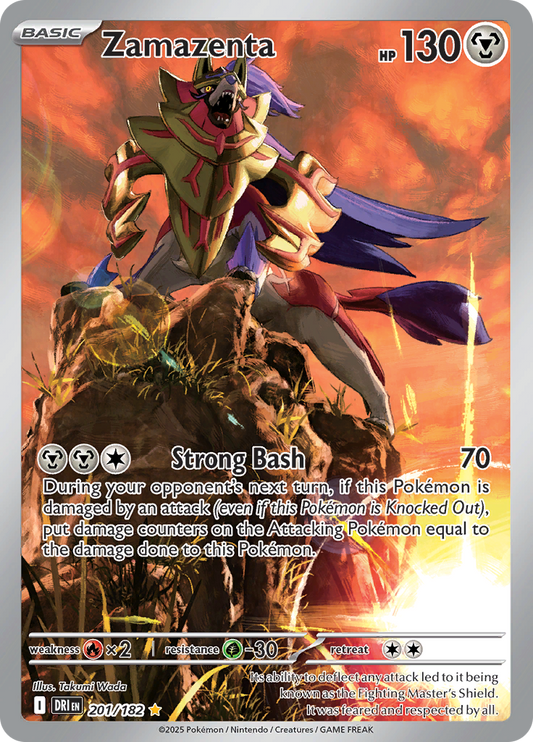 Zamazenta - 201/182 - Illustration Rare