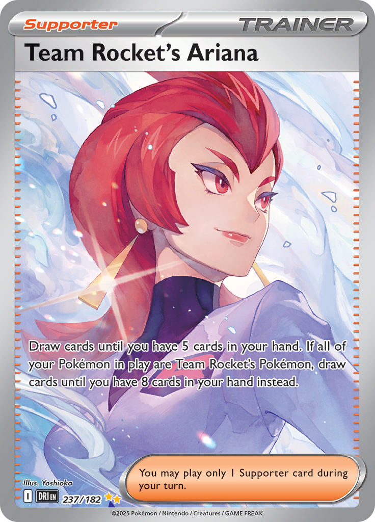 Team Rocket's Ariana - 237/182 - Special Illustration Rare