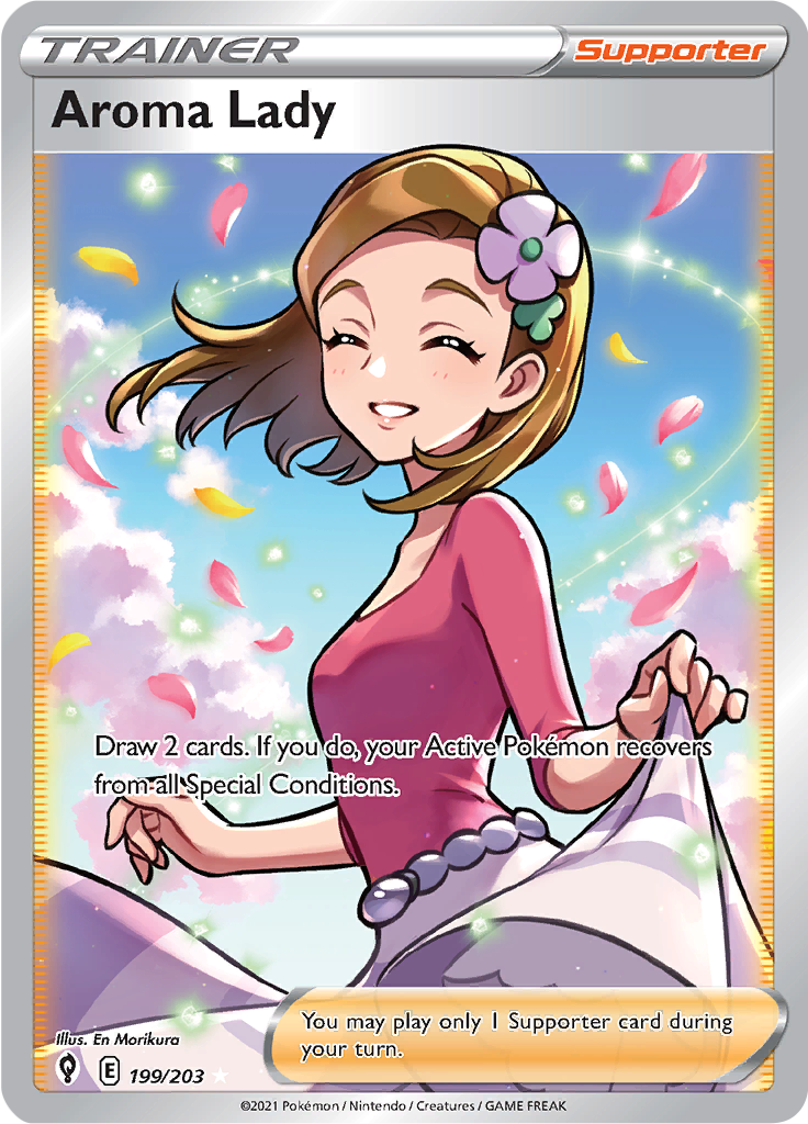Aroma Lady - 199/203 - Full Art Ultra Rare