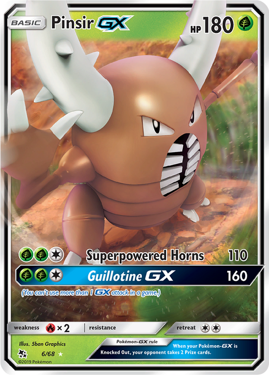 Pinsir GX - 6/68 - Ultra Rare (Español)