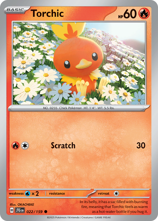 Torchic - 022/159 - Common (Español LA)
