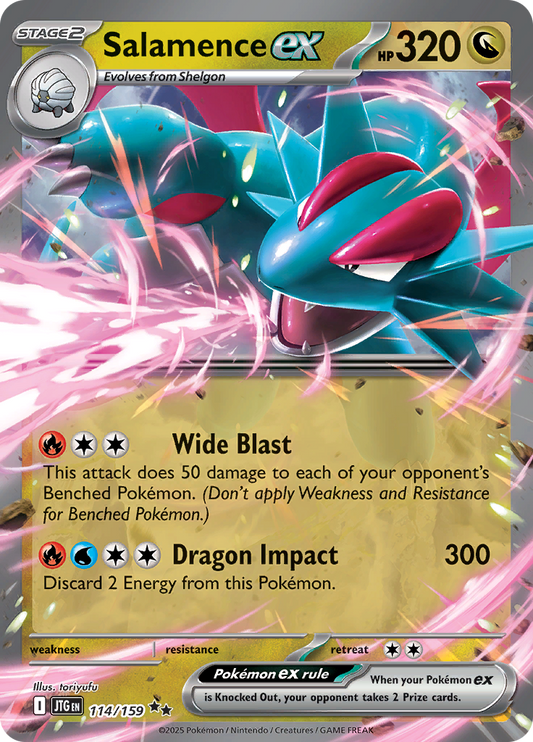 Salamence ex - 114/159 - Ultra Rare