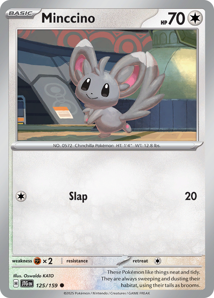 Minccino - 125/159 - Common (Español LA)
