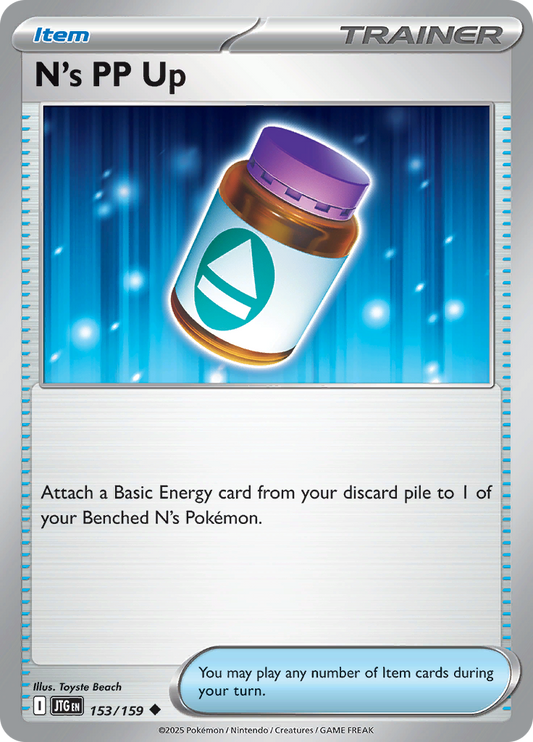 N's PP UP - 153/159 - Uncommon (Español LA)
