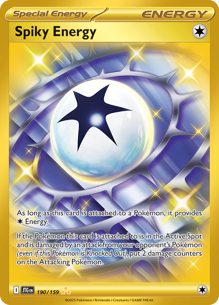 Spiky Energy - 190/159 - Gold Secret Rare