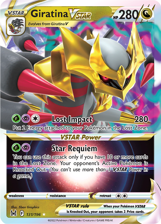 Giratina VSTAR - 131/196 - Ultra Rare