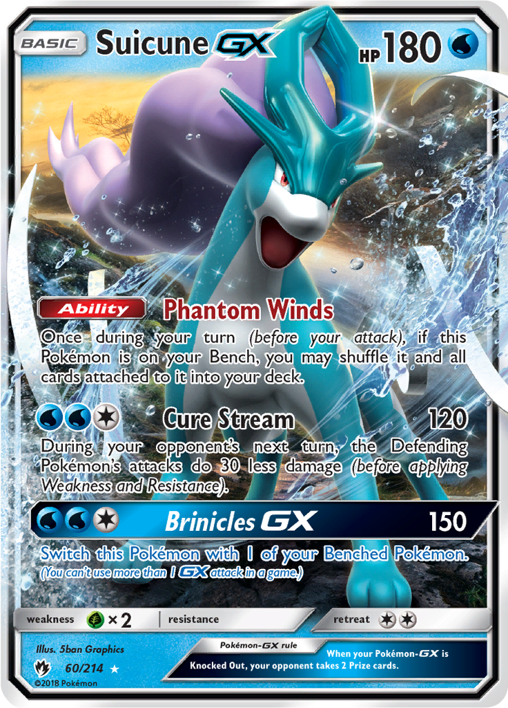 Suicune GX - 60/214 - Ultra Rare (Portugués)