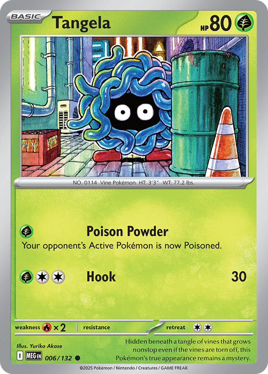 Tangela - 006/132 - Common Reverse Holo (Español LA)
