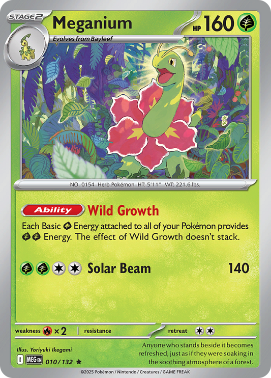 Meganium - 010/132 - Rare