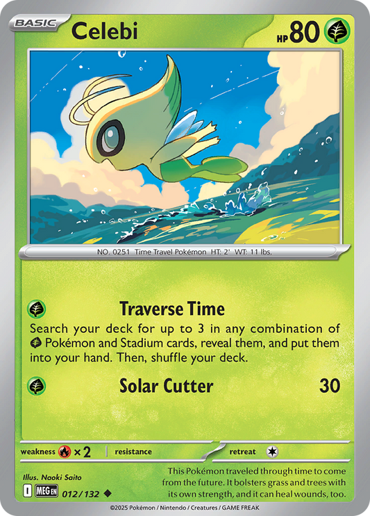 Celebi - 012/132 - Uncommon