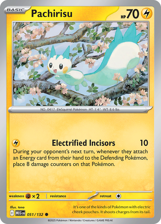 Pachirisu - 051/132 - Common
