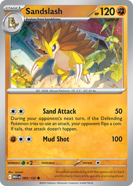 Sandslash - 069/132 - Common