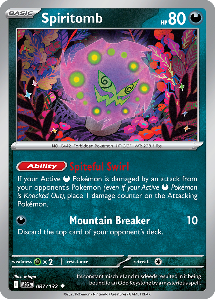 Spiritomb - 087/132 - Uncommon (Español)