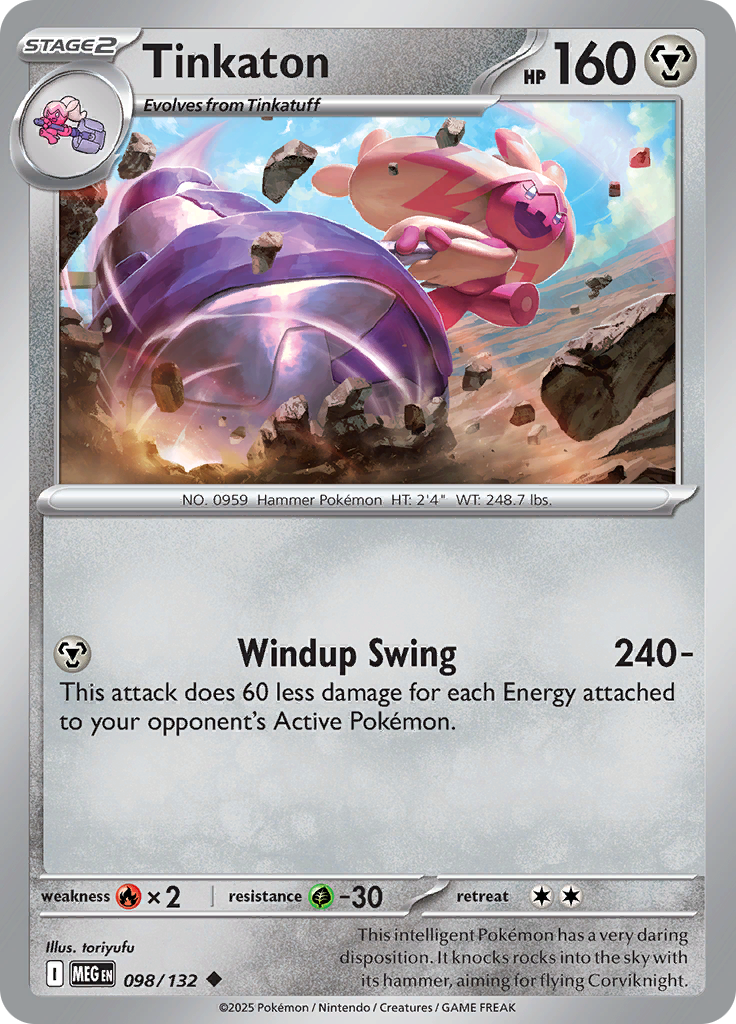 Tinkaton - 098/132 - Uncommon Reverse Holo