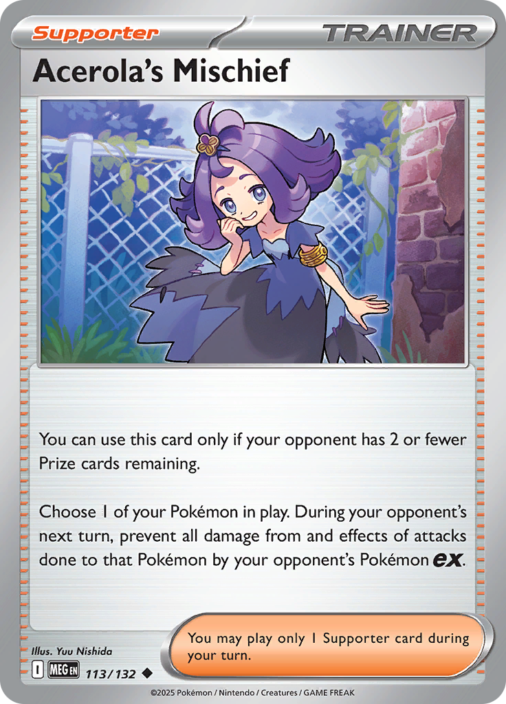 Acerola's Mischief - 113/132 - Uncommon (Español LA)