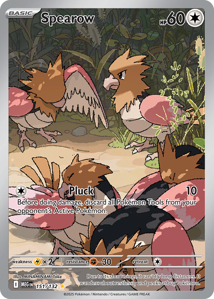 Spearow - 151/132 - Art Rare