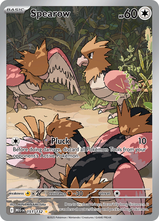 Spearow - 151/132 - Art Rare