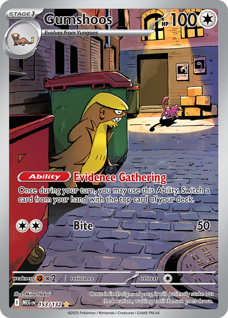 Gumshoos - 153/132 - Art Rare