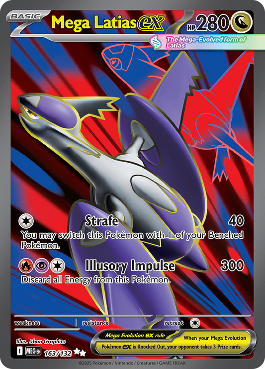 Mega Latias ex - 163/132 - Ultra Rare