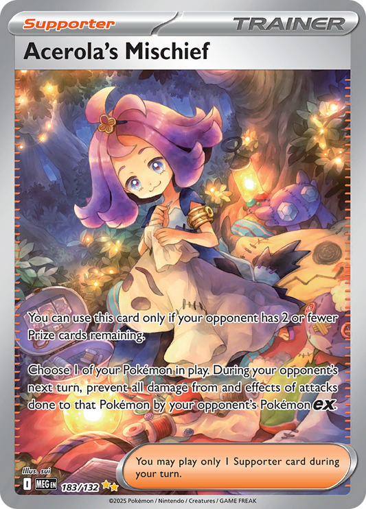 Acerola's Mischief - 183/132 - Special Art Rare