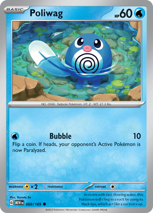 Poliwag - 060/165 - Common