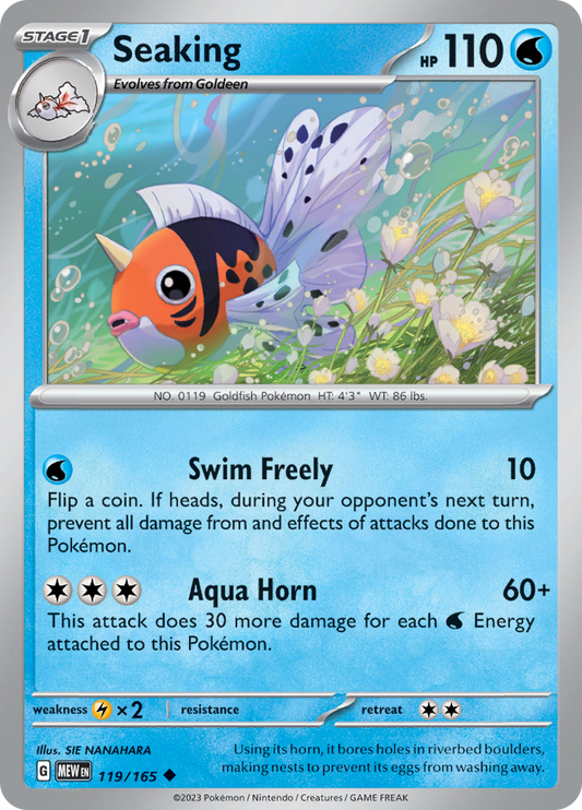 Seaking - 119/165 - Uncommon