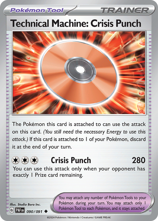 Technical Machine: Crisis Punch - 090/091 - Uncommon (Español)