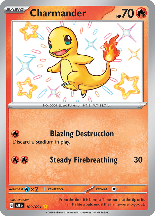 Charmander - 109/091 - Shiny Rare