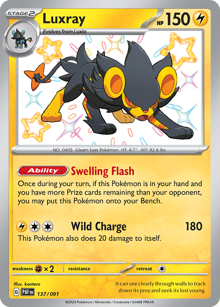 Luxray - 137/091 - Shiny Rare