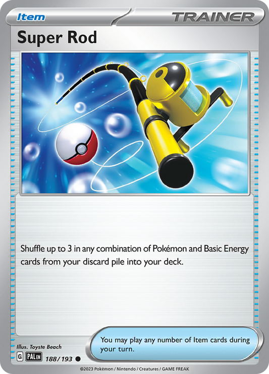Super Rod - 188/193 - Common