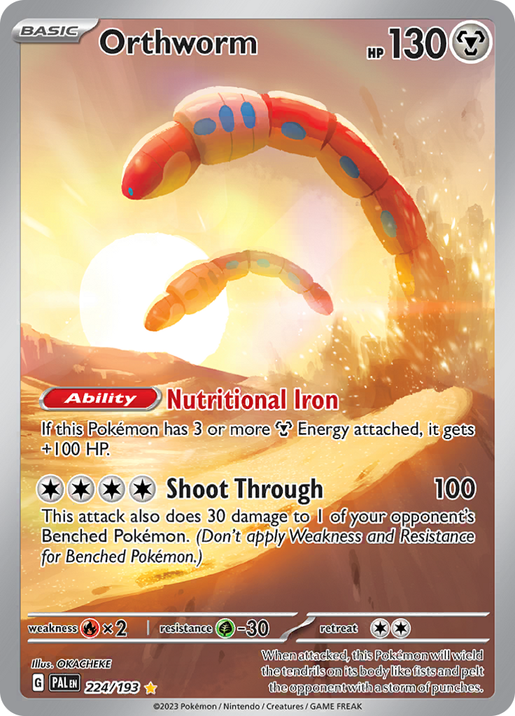 Orthworm - 224/193 - Illustration Rare