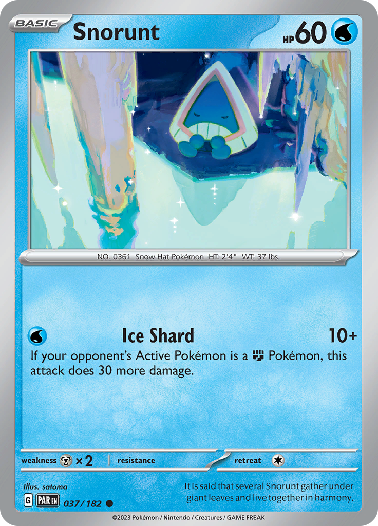 Snorunt - 037/182 - Common