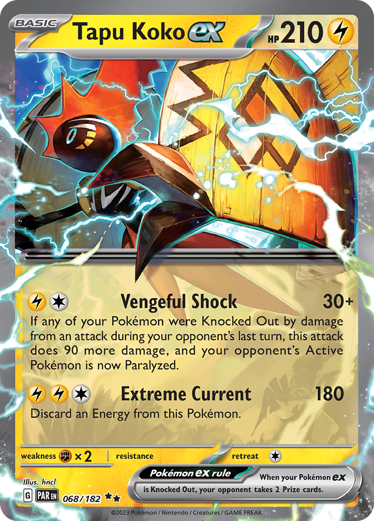 Tapu Koko ex - 068/182 - Ultra Rare (Español)