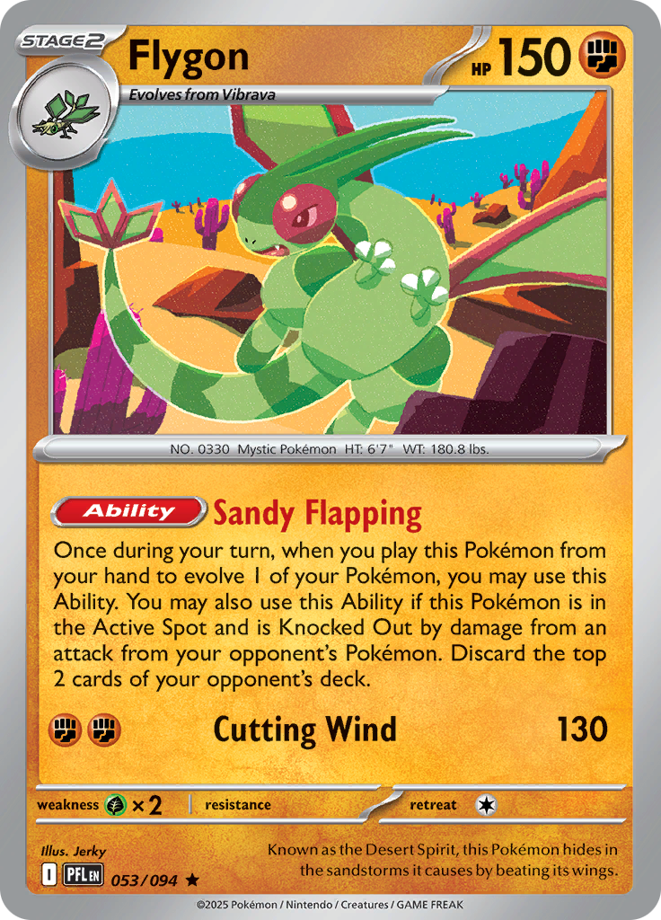 Flygon - 053/094 - Rare