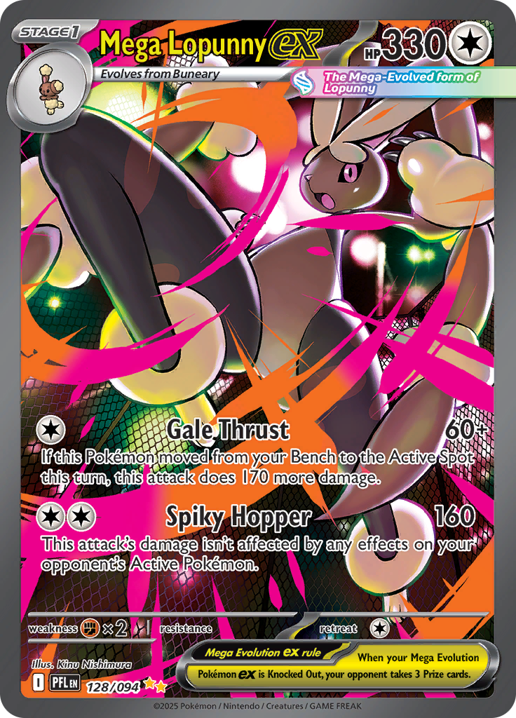 Mega Lopunny ex - 128/094 - Special Art Rare