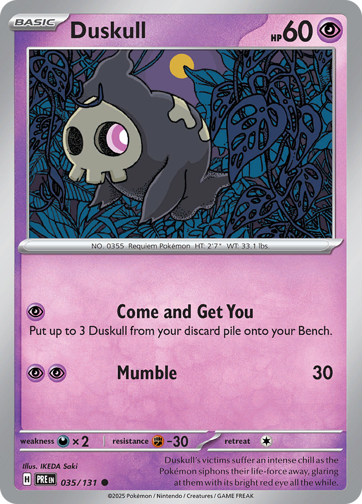 Duskull - 035/131 - Common (Español)
