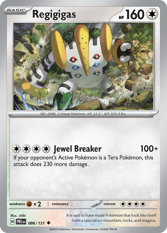 Regigigas - 086/131 - Uncommon